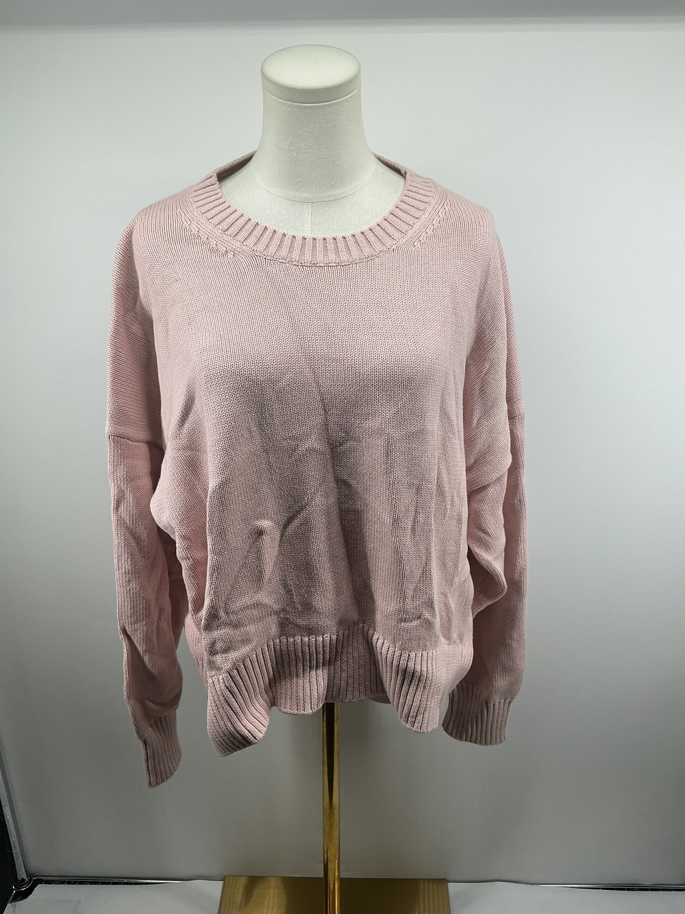 100% Organic Cotton Boyfriend Crew Sweater